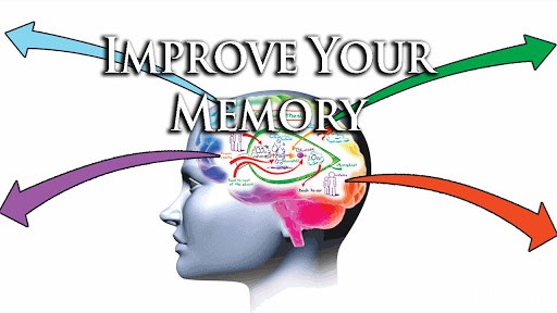 image of a head saying improve your memory