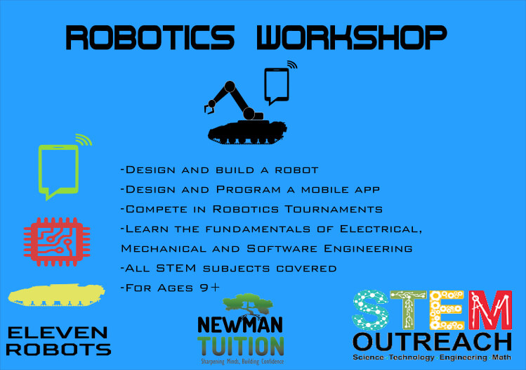 banner for robotics workshop