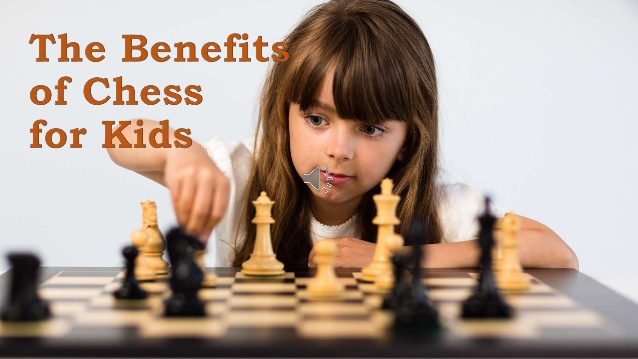 picture of a girl playing chess