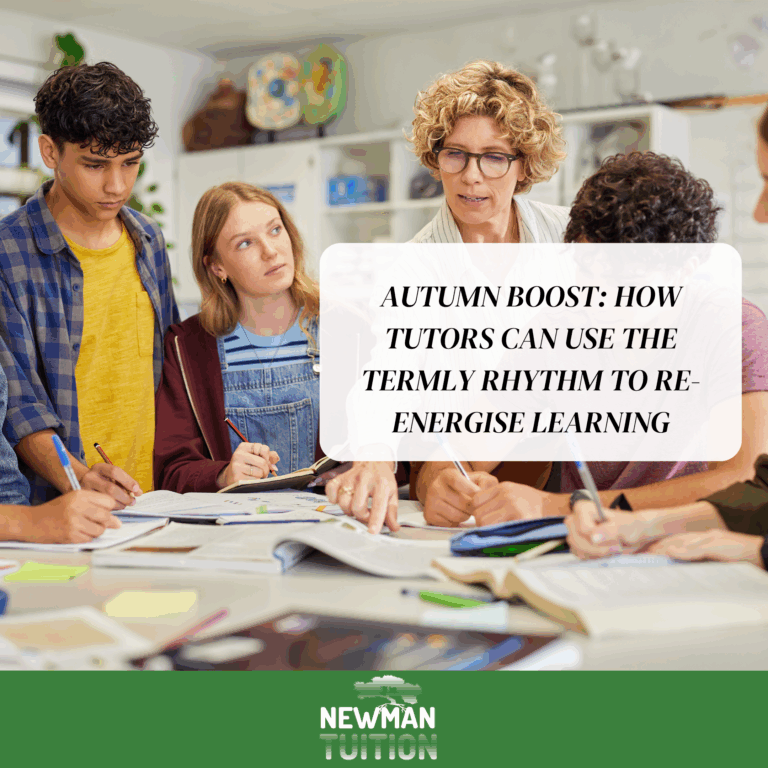 Autumn Boost: How Tutors Can Use the Termly Rhythm to Re-energise Learning