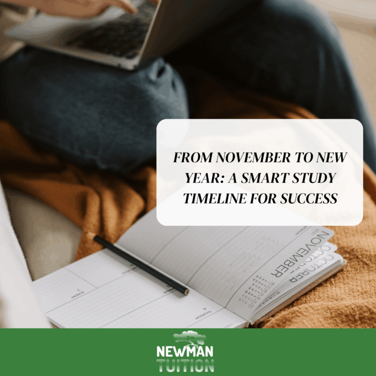 From November to New Year: A Smart Study Timeline for Success