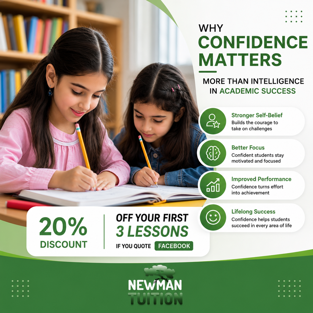 Why Confidence Matters More Than Intelligence in Academic Success