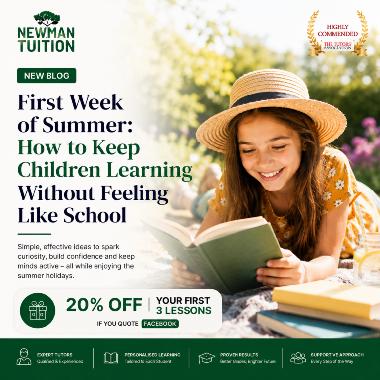 First Week of Summer: How to Keep Children Learning Without Feeling Like School