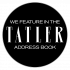 logo of we feature in the Tatler address book